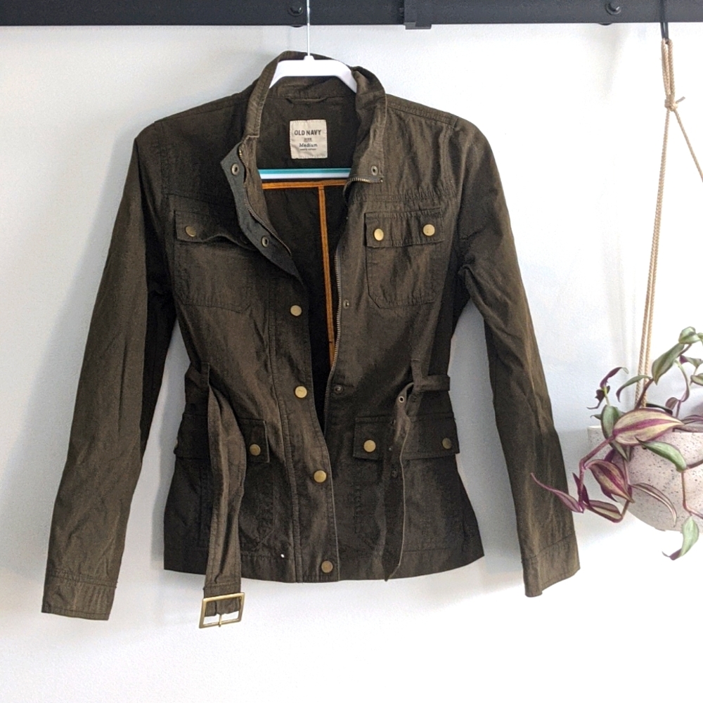 Old Navy olive green jacket